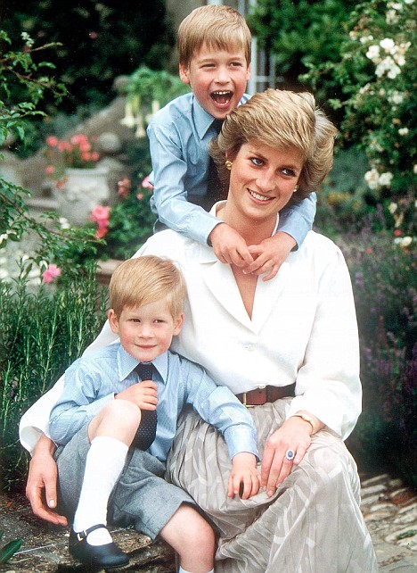 DIANA william harry