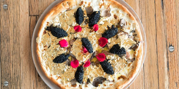 gold pizza