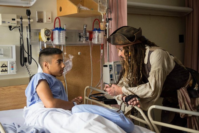 Johnny Depp - BC Children's Hospital - Hit Channel