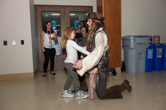 Johnny Depp - BC Children's Hospital - Hit Channel