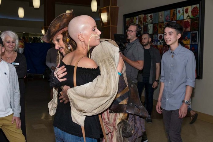 Johnny Depp - BC Children's Hospital - Hit Channel