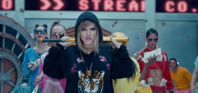 Taylor Swift - Look What You Made Me Do (video clip) - screenshot - Hit Channel