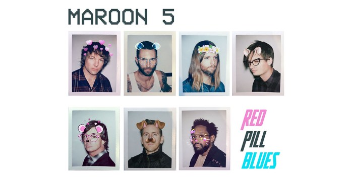 Maroon 5 - Red Pill Blues (album cover) - Hit Channel