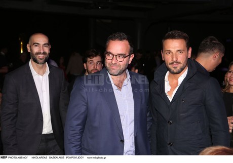 Σ. Σταμούλης – HEAVEN MUSIC CEO, Θοδωρής Κυριακού – ANTENNA GROUP CEO, Νίκος Βέρτης