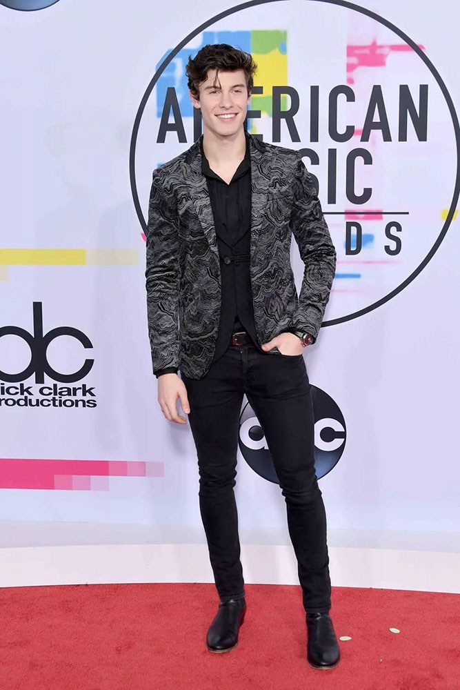 SHAWN MENDES - RED CARPET - AMERICAN MUSIC AWARDS - AMAs 2017 - Hit Channel