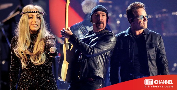 Lady Gaga - U2 - Bono - Hit Channel
