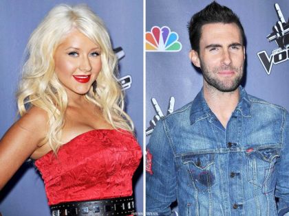 christina-aguilera-adam-levine-record-a-duet