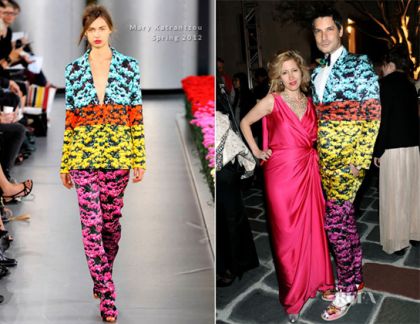 Cameron-Silver-In-Mary-Katrantzou-LAXART-Ball-OF-Artists-Event