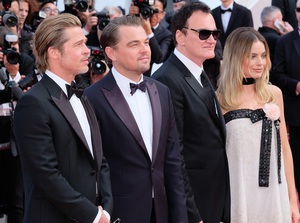 Leonardo DiCaprio, Brad Pitt, Quentin Tarantino, Margot Robbie 
