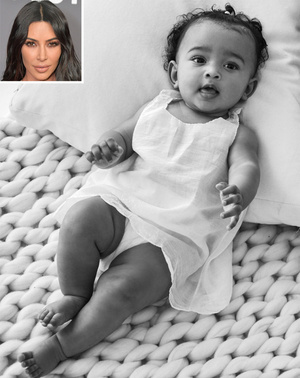 Chicago WestΗ Kim Kardashian είχε αποκαλύψει πως σκέφτονταν το Jo (λόγω της γιαγιάς της) και το Grace. Παρόλα αυτά αποφάσισαν άμεσα το Chicago, όπου γεννήθηκε ο Kanye West.