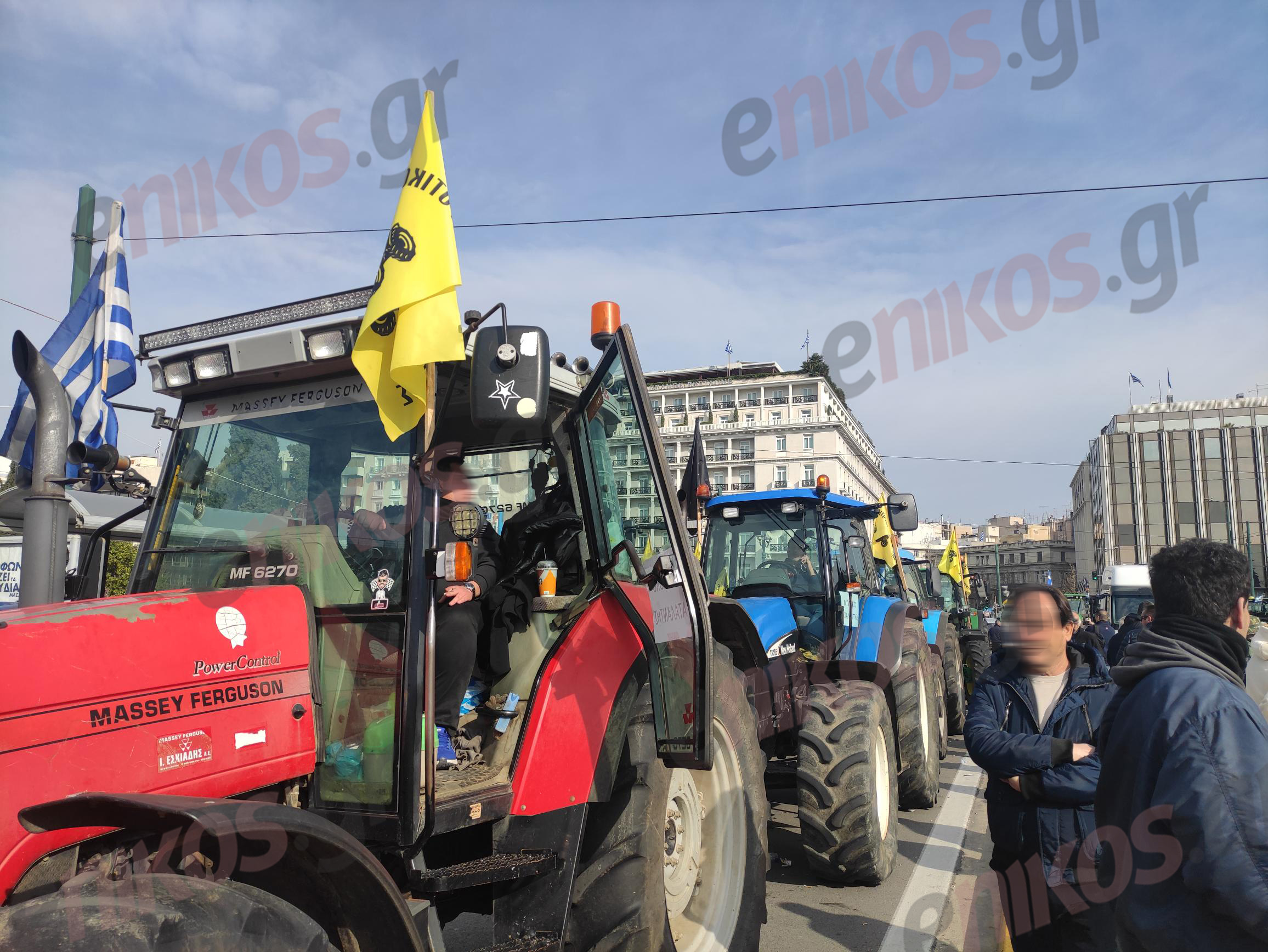 Αγρότες Σύνταγμα