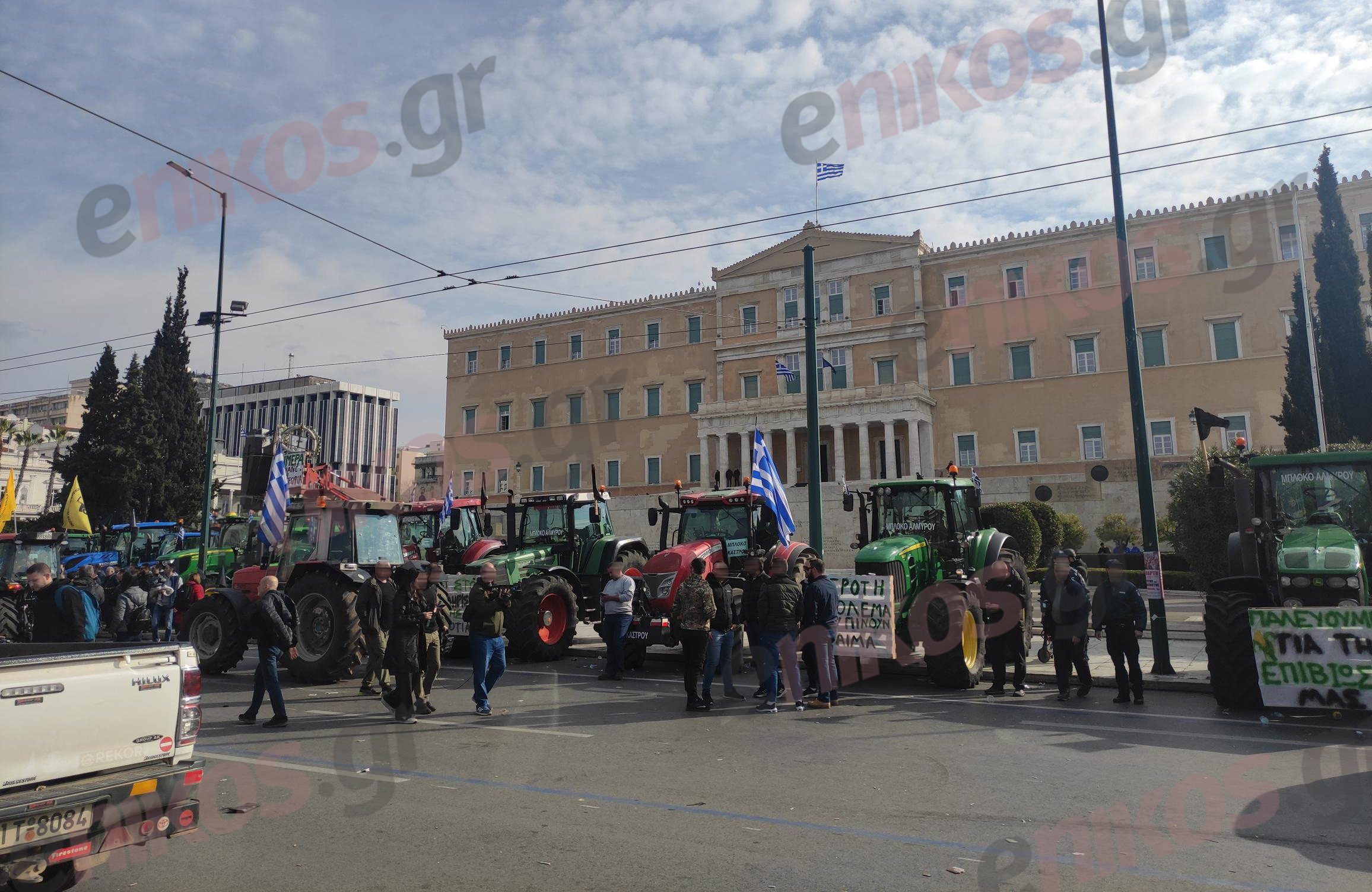 Αγρότες Σύνταγμα