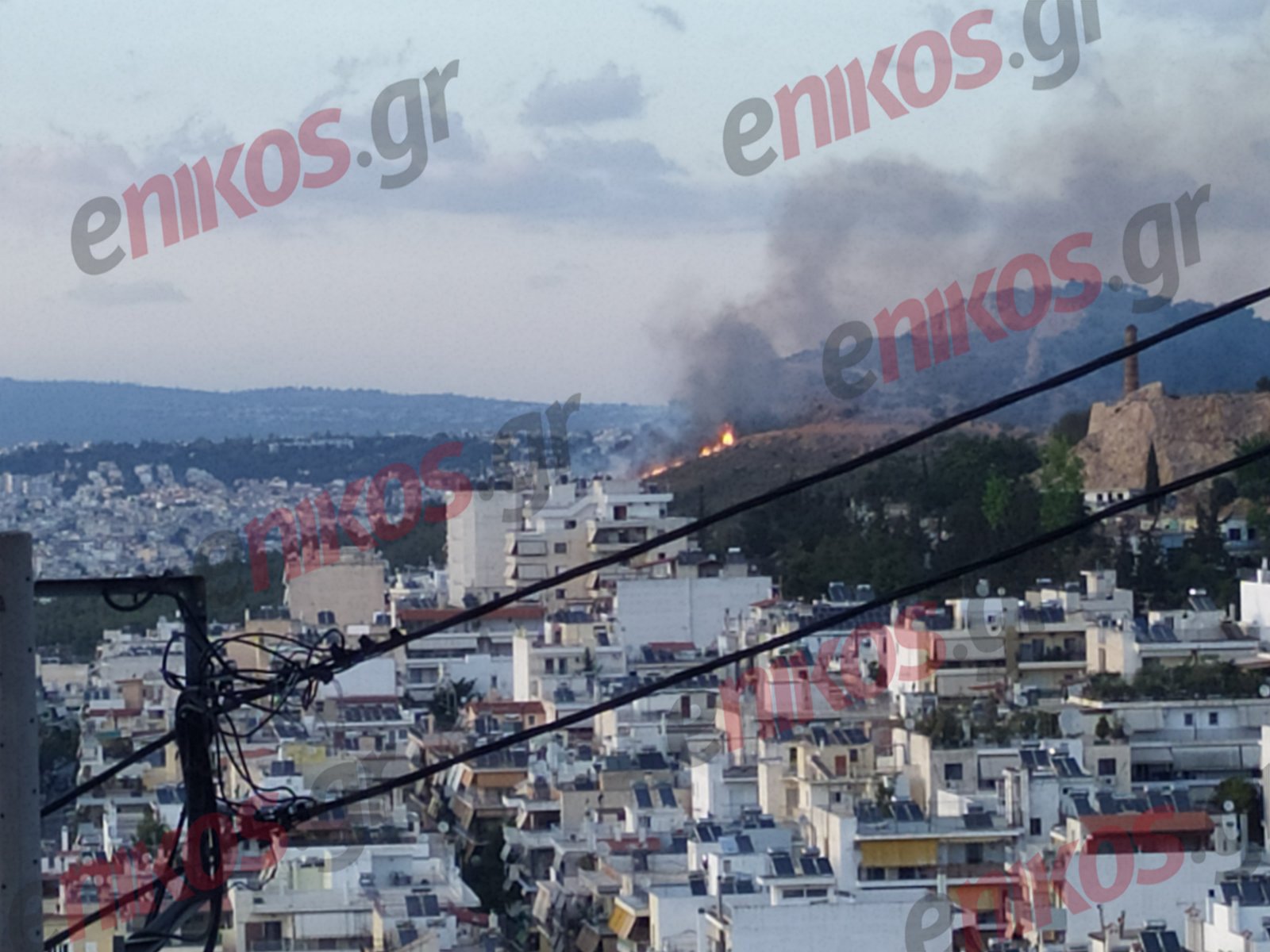 Φωτιά στο Άλσος Βεΐκου