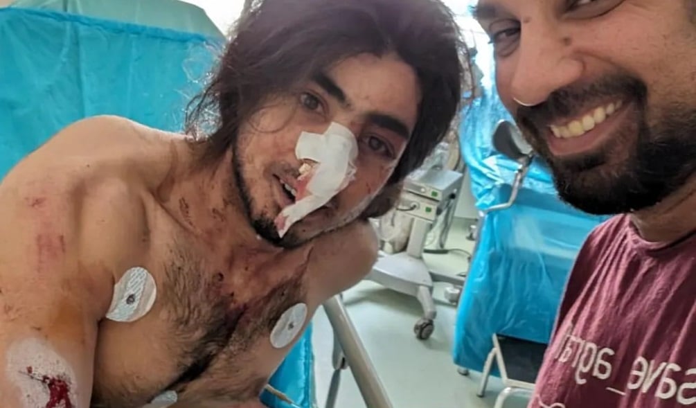 Πάρνηθα εθελοντές επίθεση