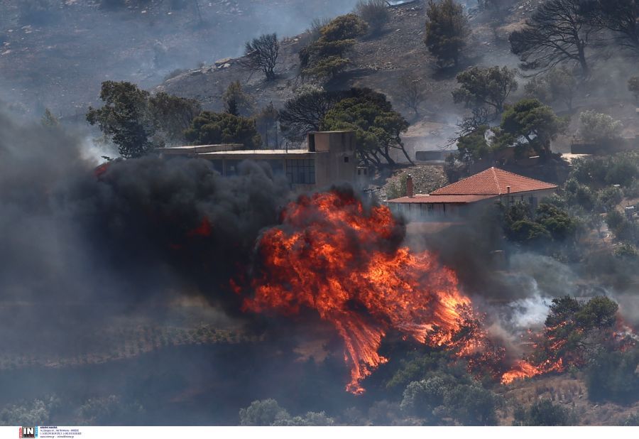 φωτιά Κερατέα
