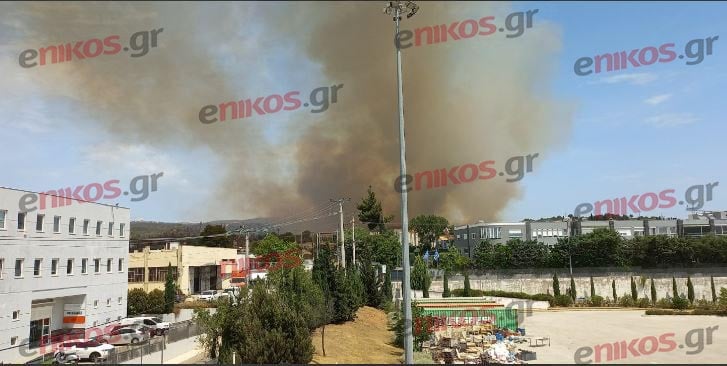 Φωτιά στην Δροσοπηγή