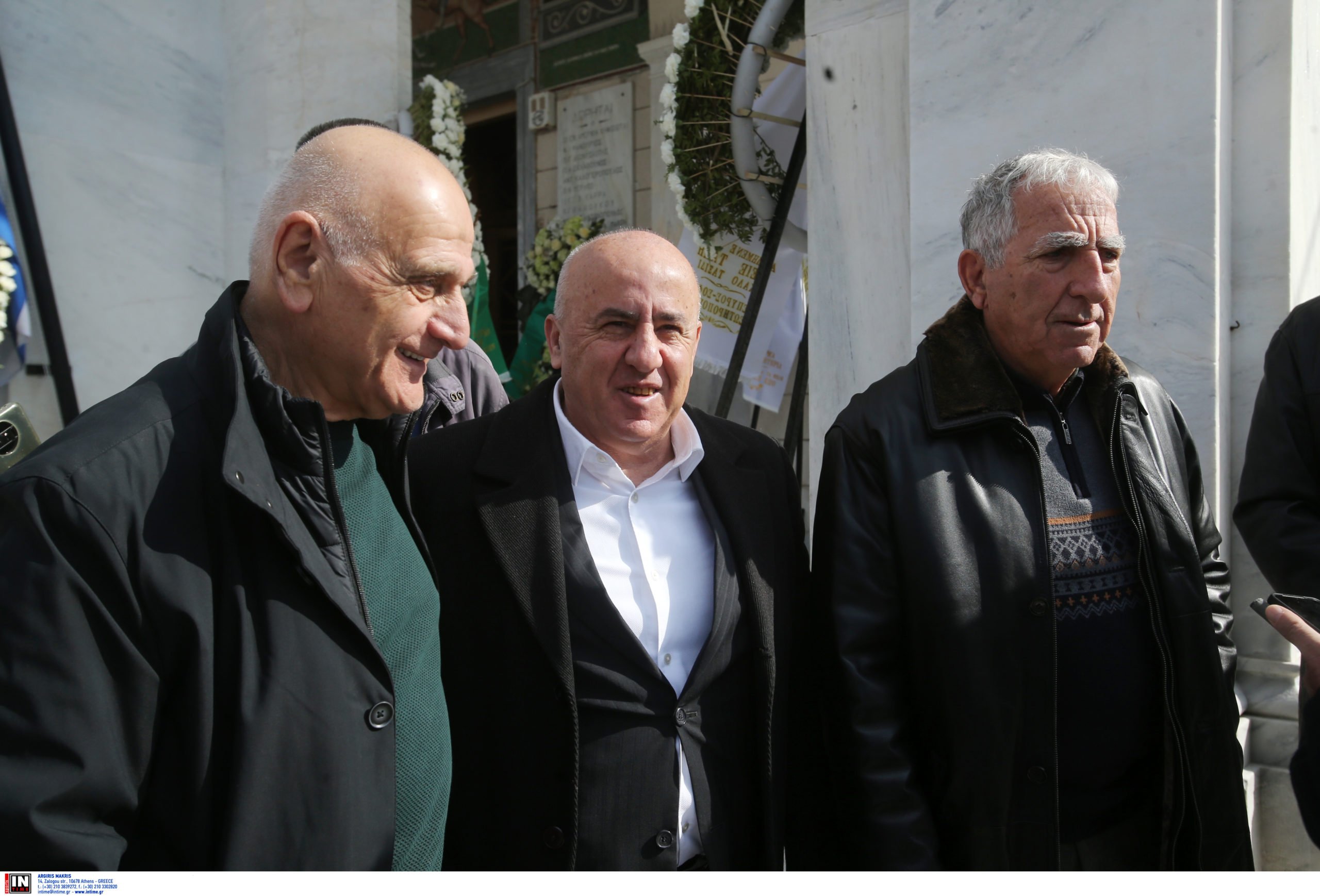 ΄κηδεία Τάκη Οικονομόπουλου