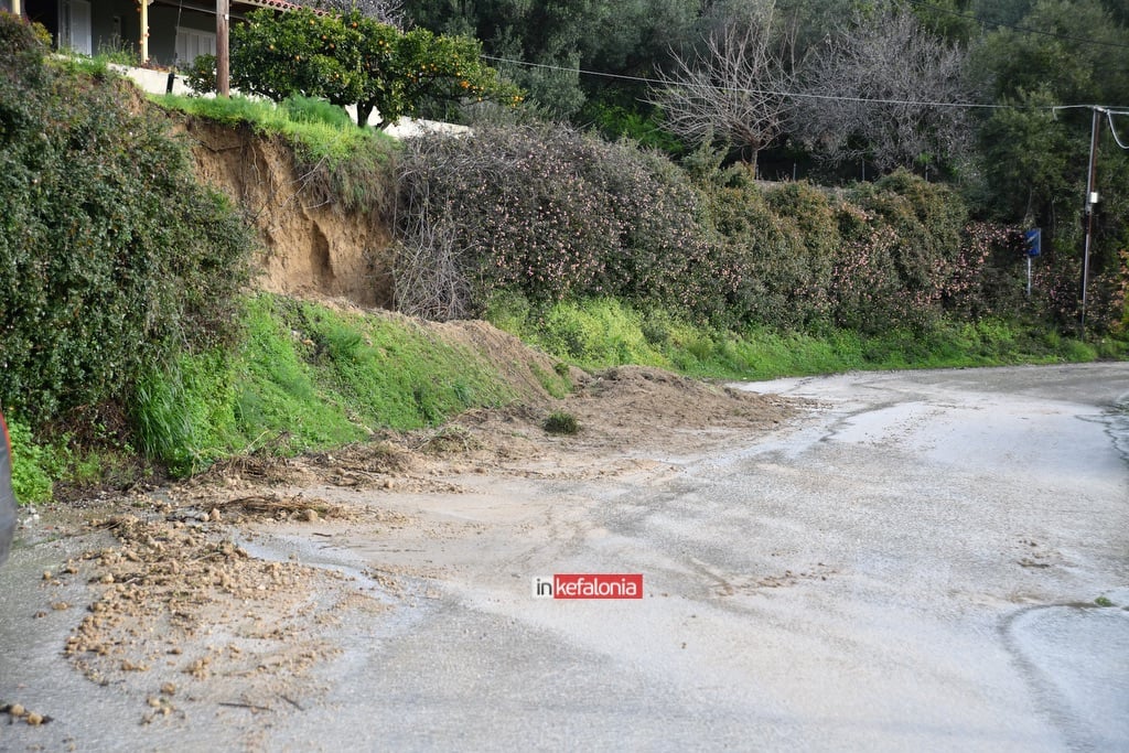 Κεφαλονιά, κακοκαιρία, καταστροφές