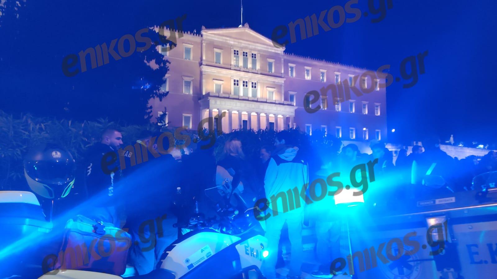 Τέμπη Επεισόδια Τραυματίας