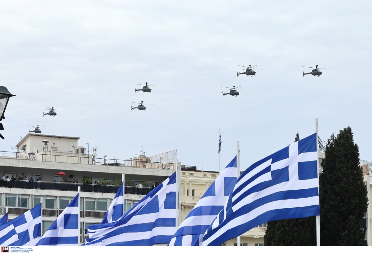 παρέλαση 25η Μαρτίου μαχητικά