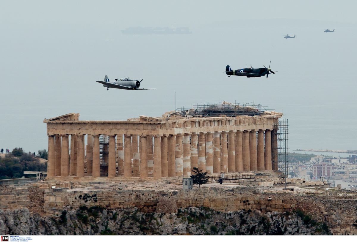 παρέλαση 25η Μαρτίου μαχητικά