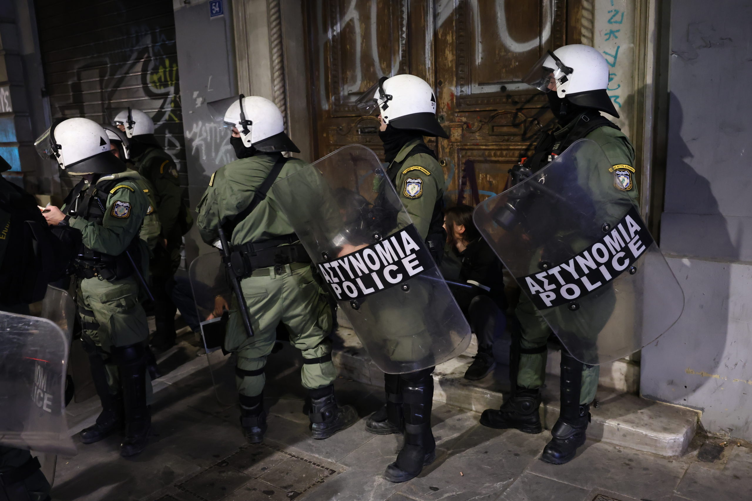 Εξάρχεια, πορεία, ένταση