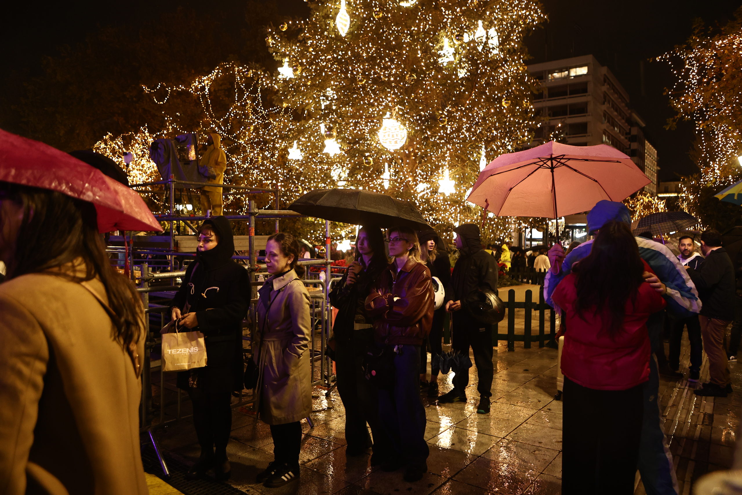 Σύνταγμα, Χριστουγεννιάτικο Δέντρο, Αθήνα,