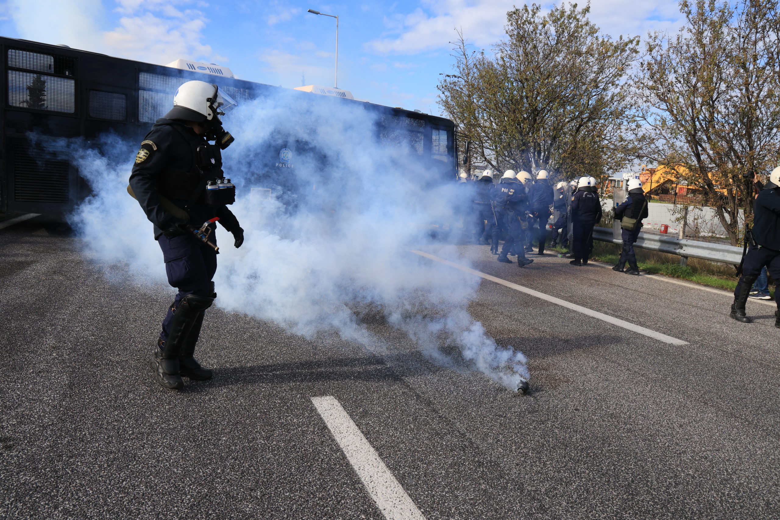 Αγρότες, Νίκαια, επεισόδια, τραυματισμοί