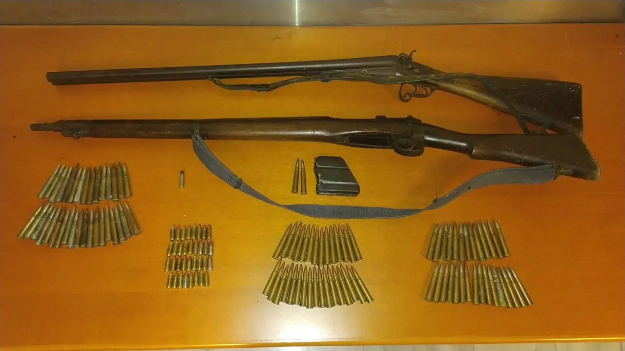 Κρήτη, Βορίζια, ευρήματα, ΕΛΑΣ