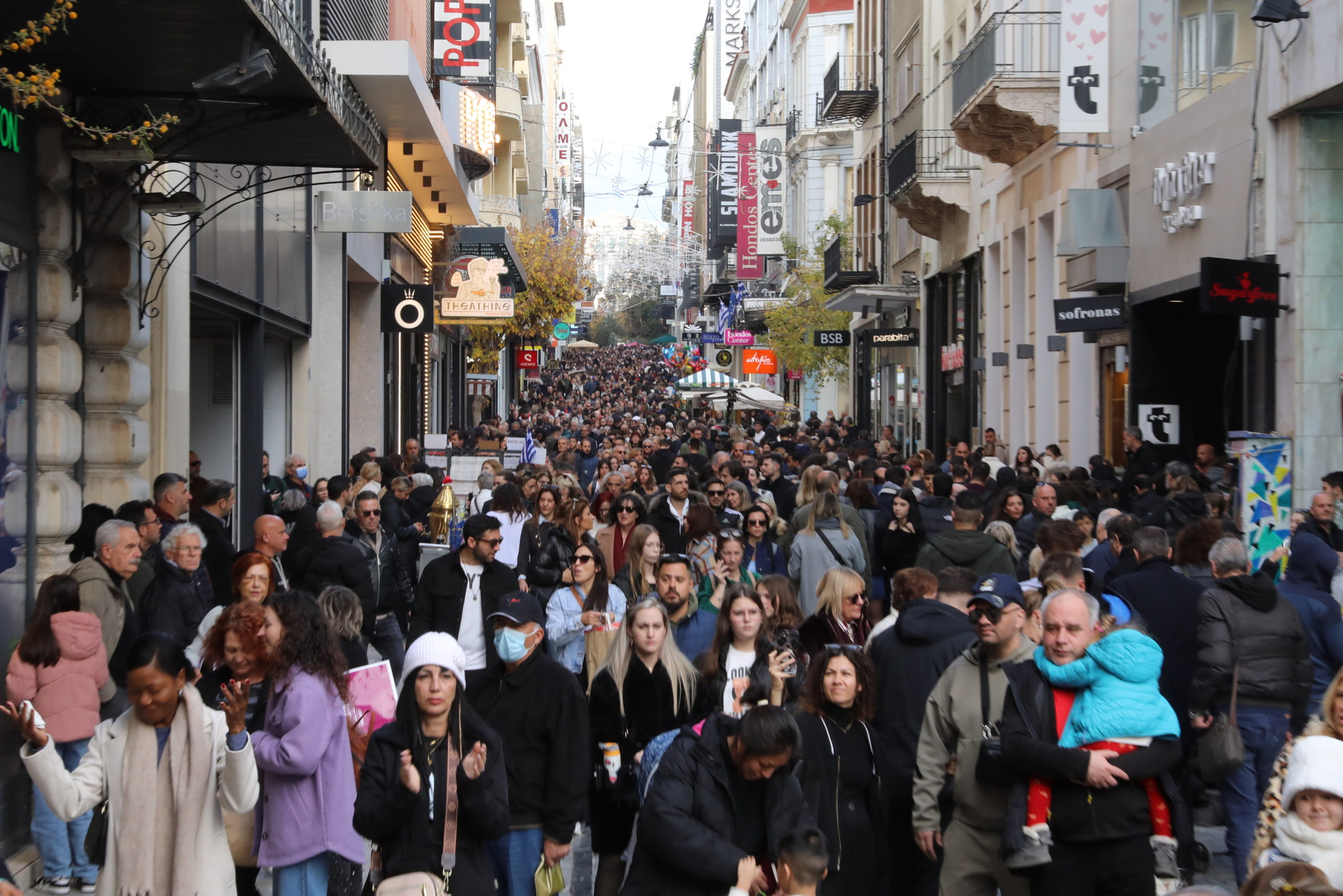 Αθήνα, Κέντρο, Ερμού, Χριστούγεννα, 