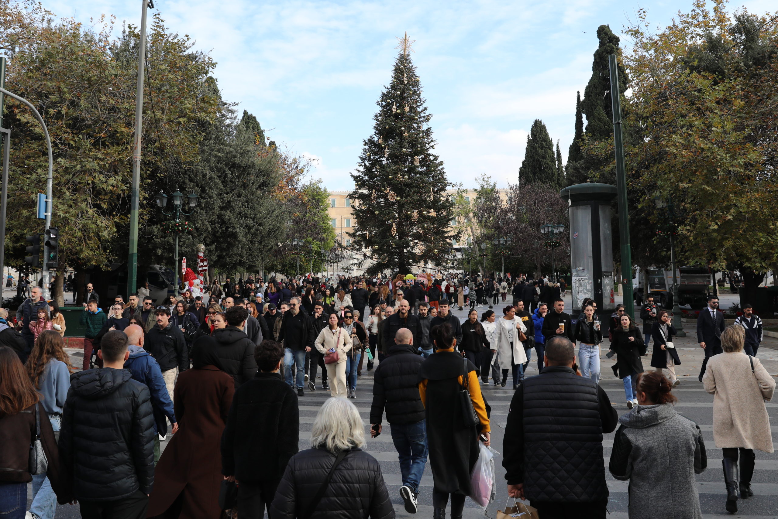 Αθήνα, Κέντρο, Ερμού, Χριστούγεννα, 
