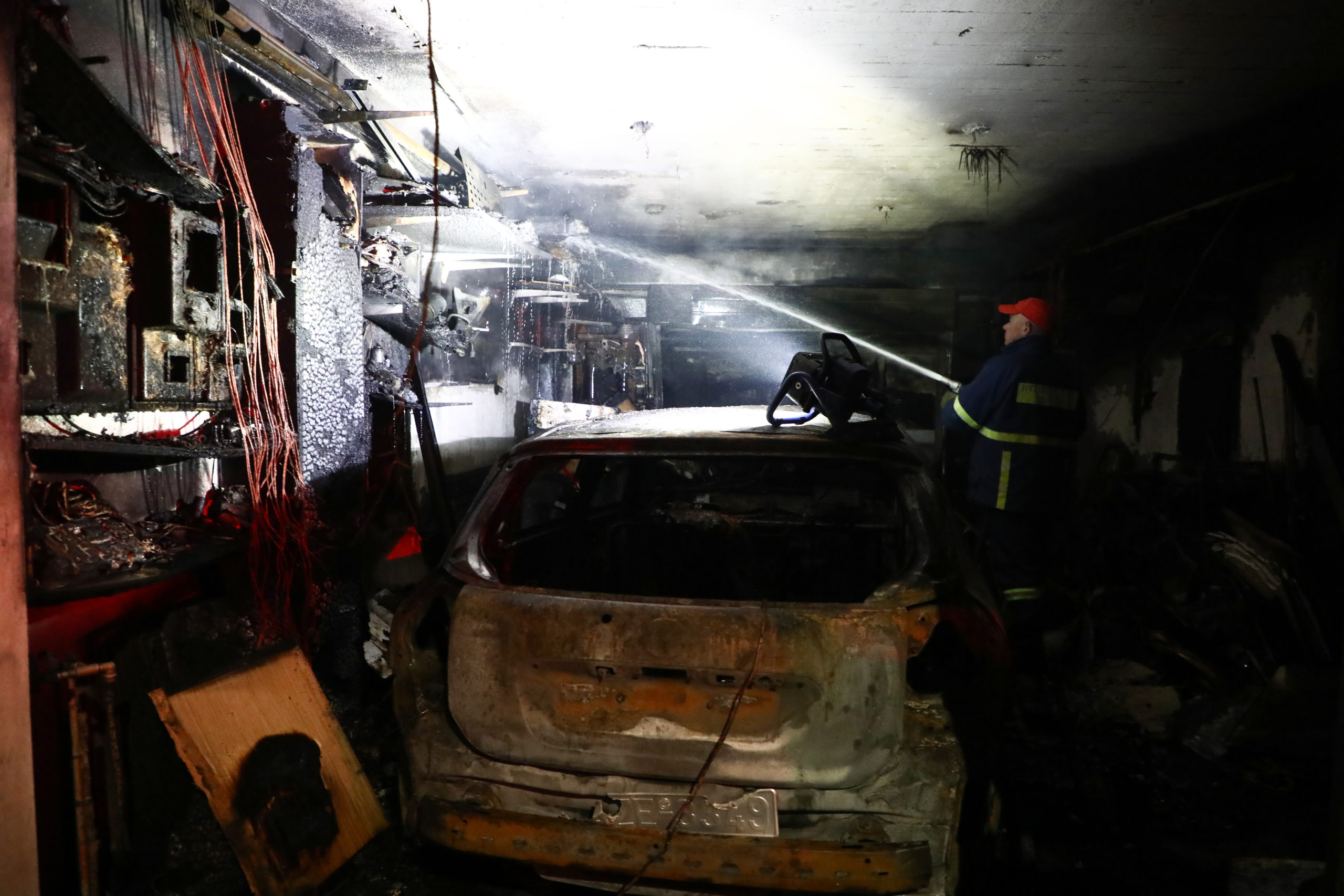 φωτιά, διαμέρισμα, Ίλιον