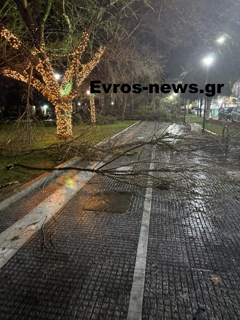 Αλεξανδρούπολη, καταιγίδα