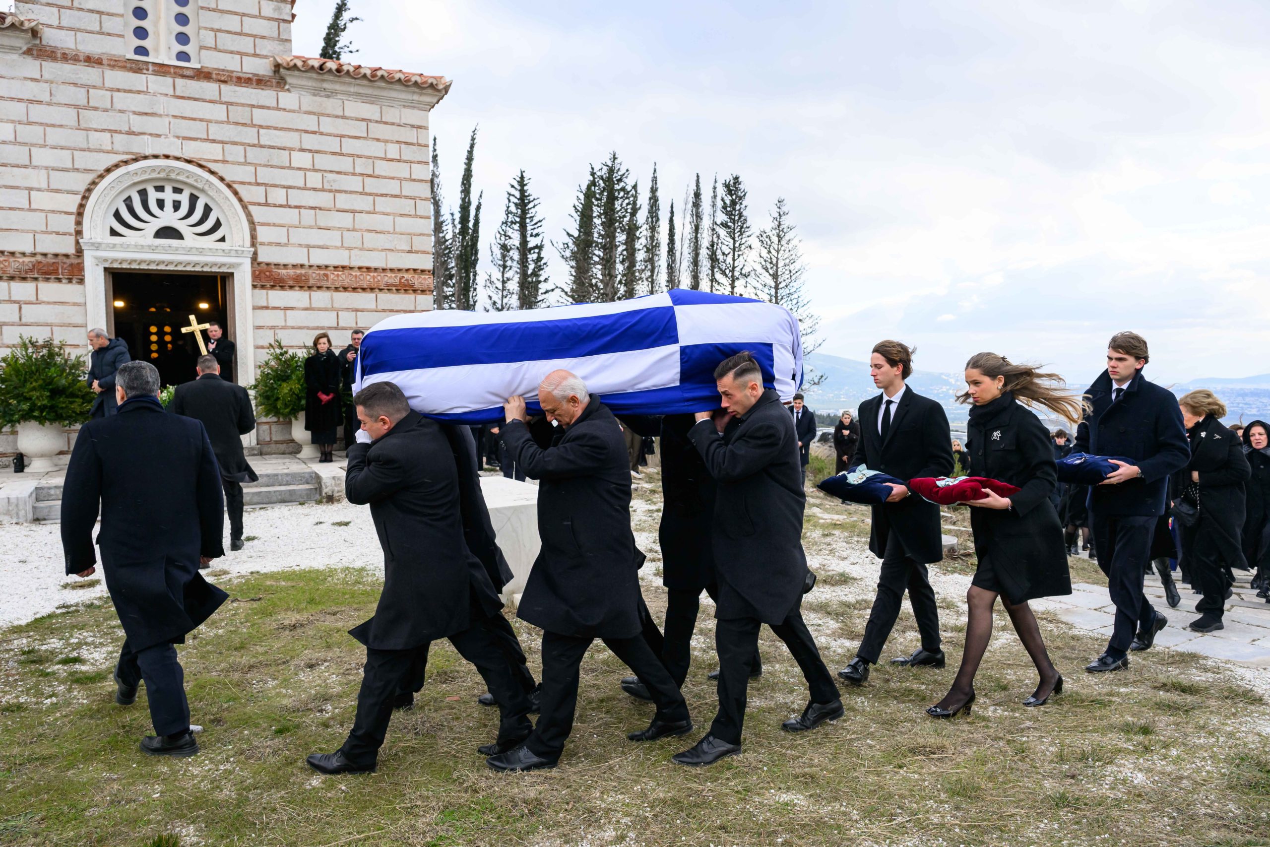 πριγκίπισσα Ειρήνη, Τατόι, ταφή