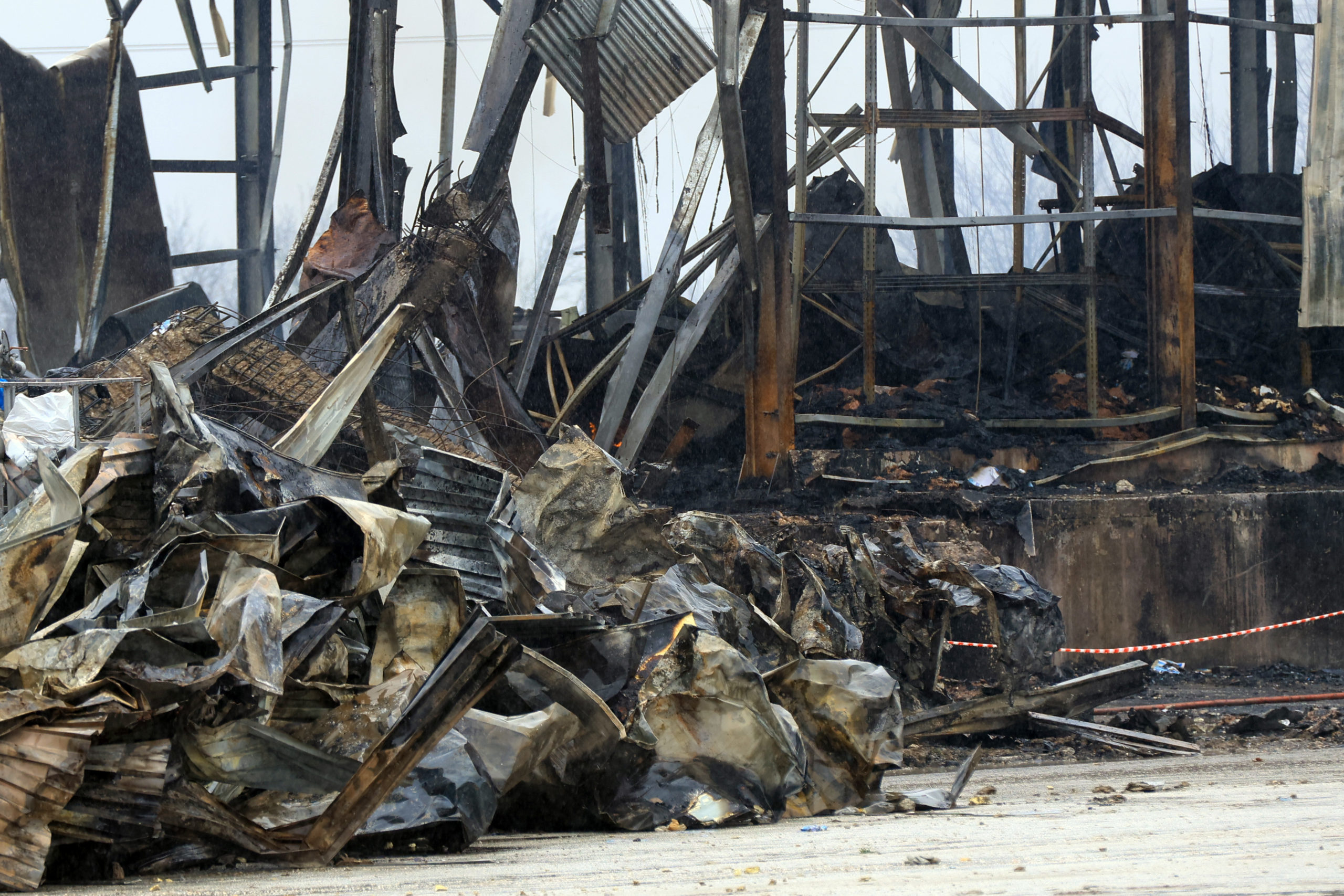 Βιολάντα, έκρηξη, Τρίκαλα