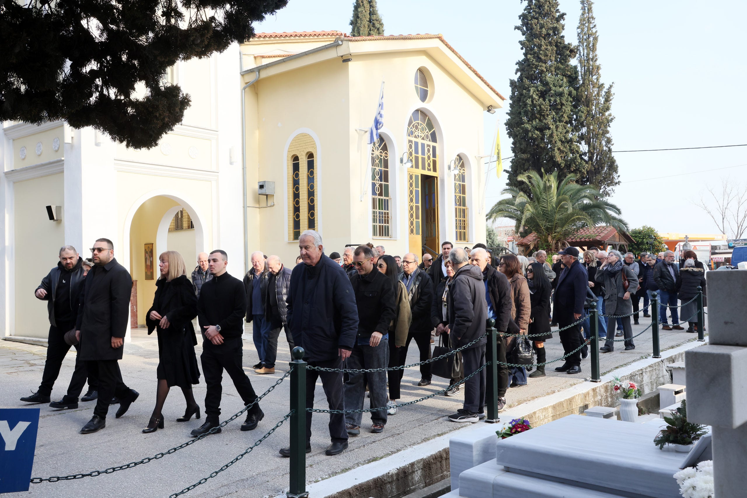 Κηδεία Βασίλη Δανιήλ