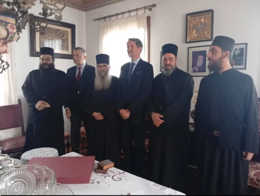 Παύλος Ντε Γκρες, Άγιον Όρος