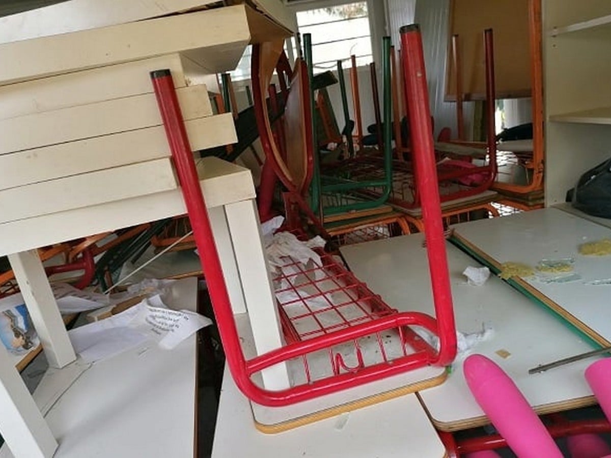 ΘΕσσαλονίκη, ζημιές, μαθητές