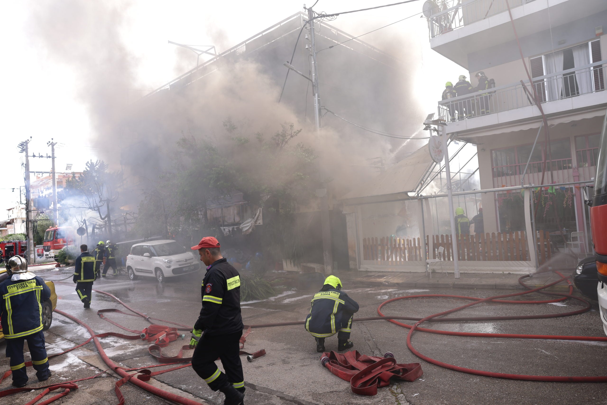 Φωτιά σε επαγγελματικό χώρο στο Ίλιον