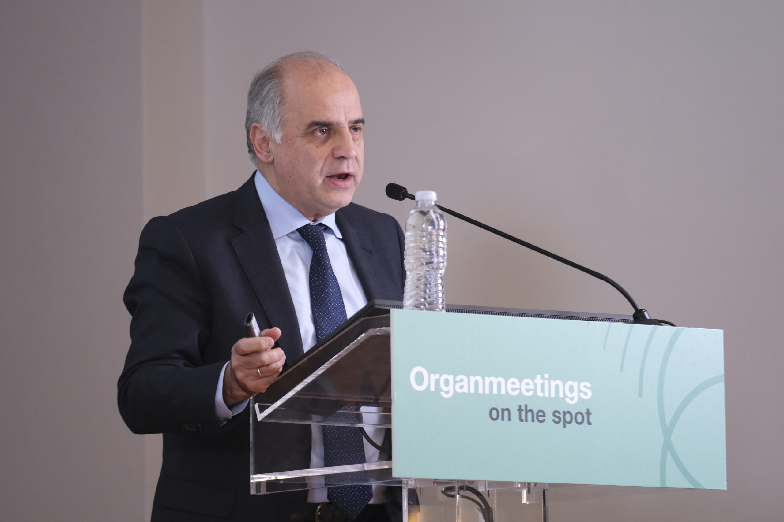 Ο κ. Γεώργιος Παπαθεοδωρίδης, Πρόεδρος του Ελληνικού Οργανισμού Μεταμοσχεύσεων.