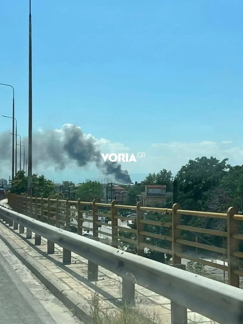 Φωτιά, Καλοχώρι Θεσσαλονίκης