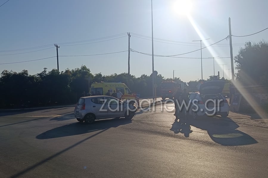 Τροχαίο, Ασθενοφόρο, Χανιά