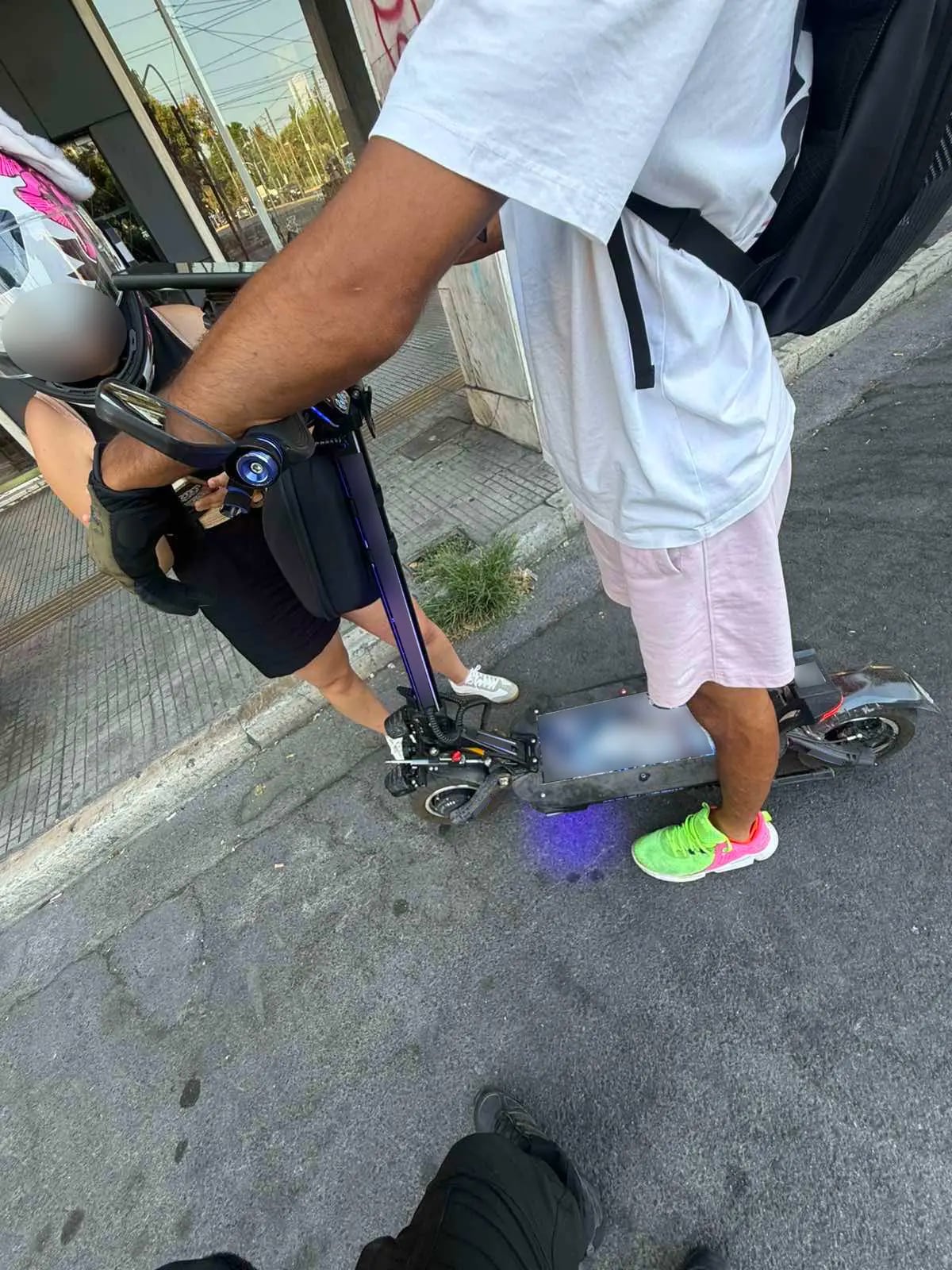 Ηλεκτρικό πατίνι, Αστυνομία