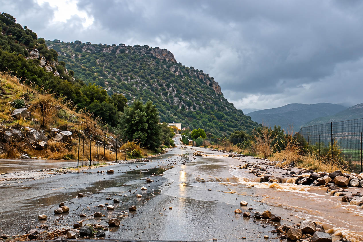 Κρήτη, Ρέθυμνο, Κακοκαιρία